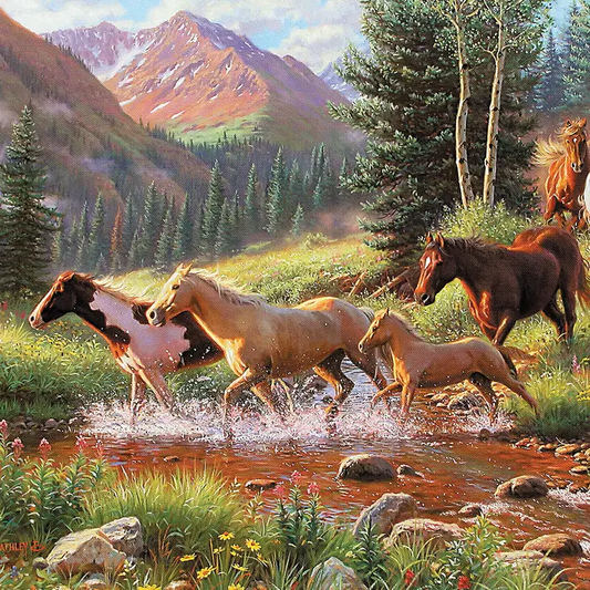 Horse Stream (Tray) 35pc