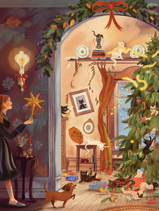 Cats in December 1000pc
