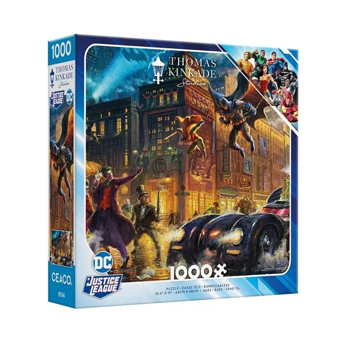 Thomas Kinkade DC Comics: Batman Gotham City 1000pc