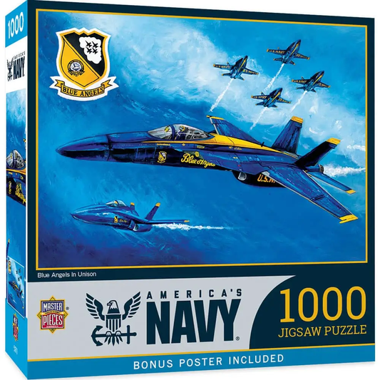 America's Navy - Blue Angels in Unison 1000pc
