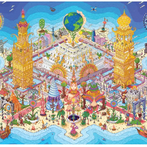 Land of Rutopia (Velvet-Touch) 1000pc