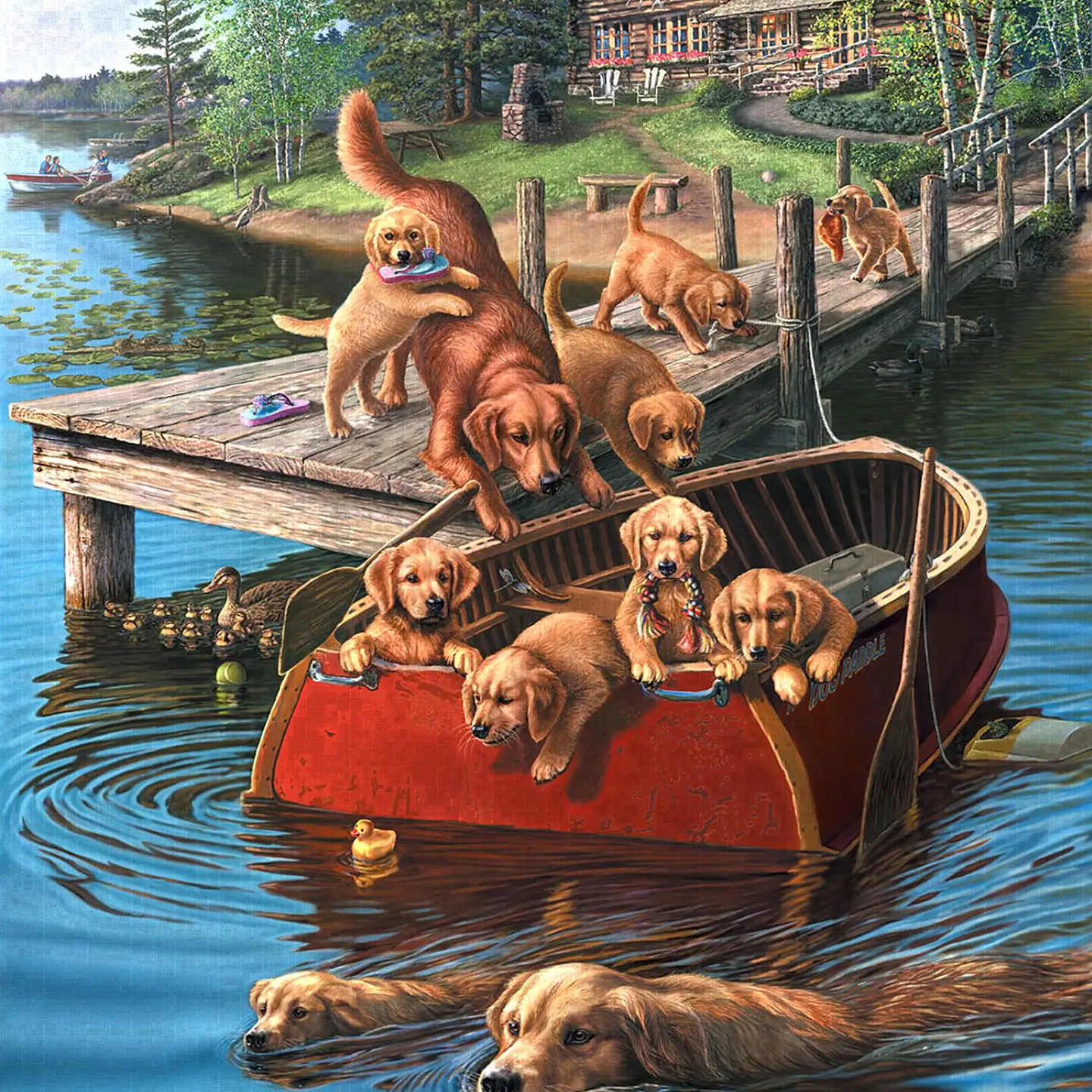 Dog Paddle 300pc