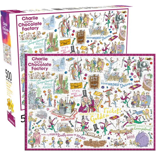 Charlie & Chocolate Factory 500pc