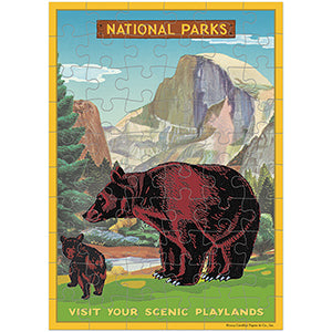 National Parks Puzzle Greeting Card 60pc