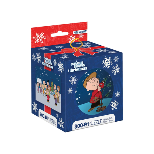 Peanuts A Charlie Brown Christmas Tin Globe 300pc