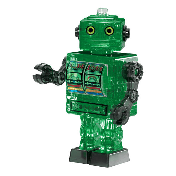 Crystal Puzzle - Tin Robot (Green)
