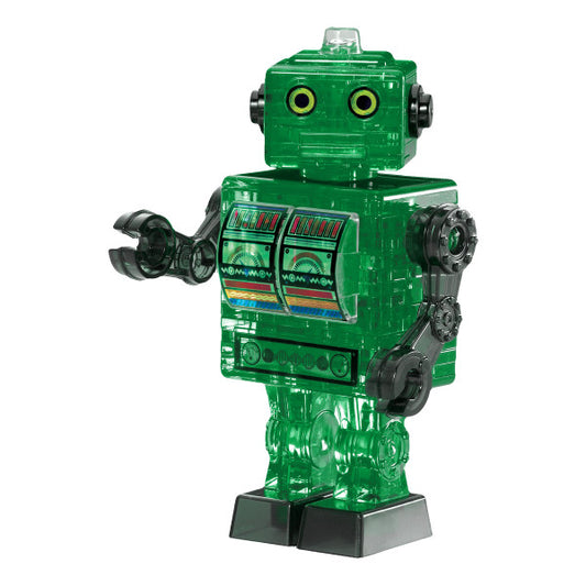 Crystal Puzzle - Tin Robot (Green)