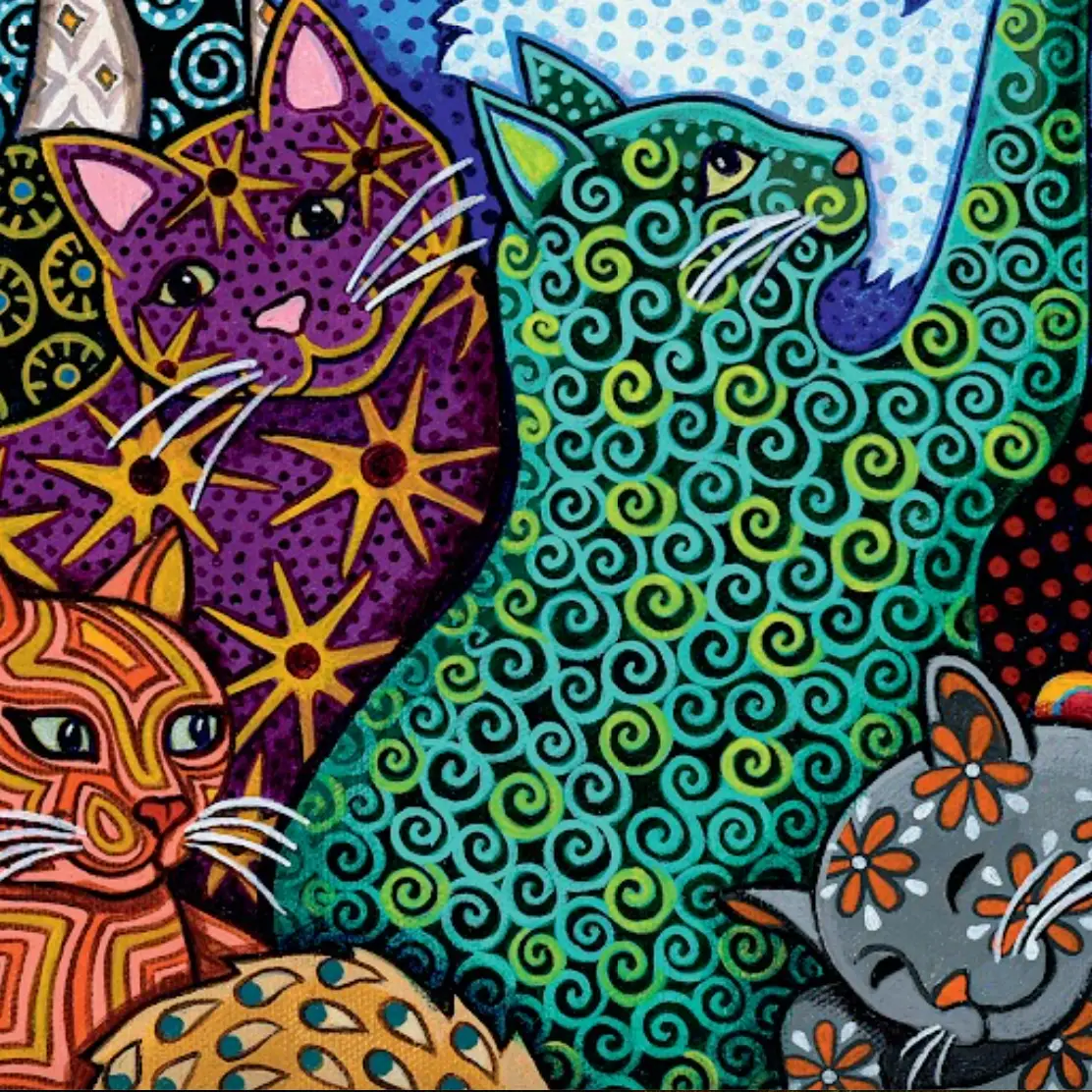 Cat Lady! (Velvet-Touch) 1000pc