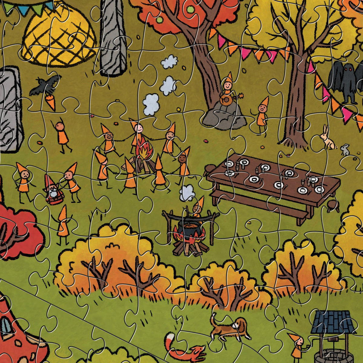 The Gnomes' Homes 1000pc