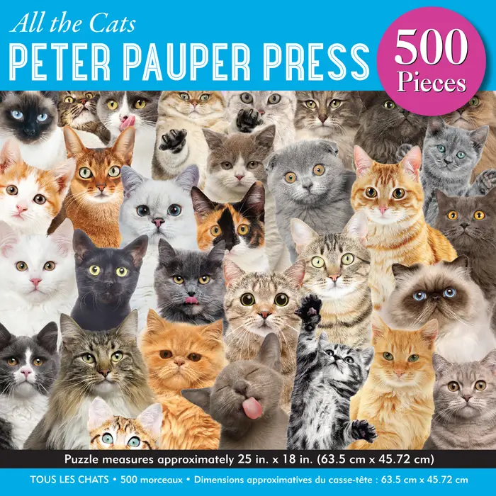 All the Cats 500pc