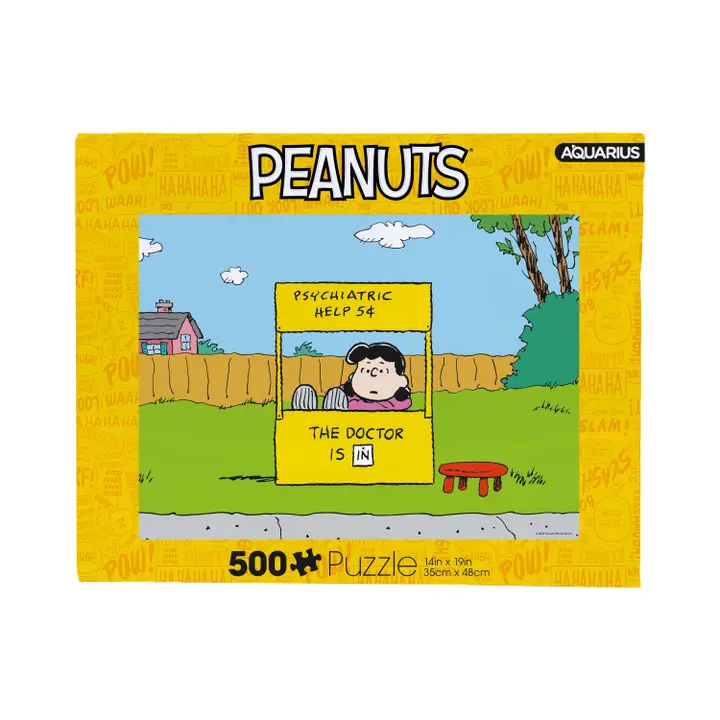 Peanuts Lucy The Doctor is In 500pc