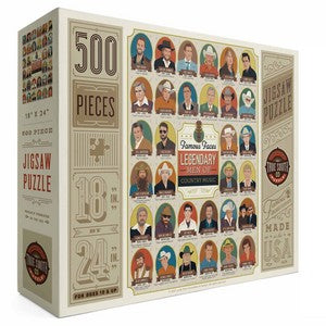 Legendary Men of Country Music 500pc