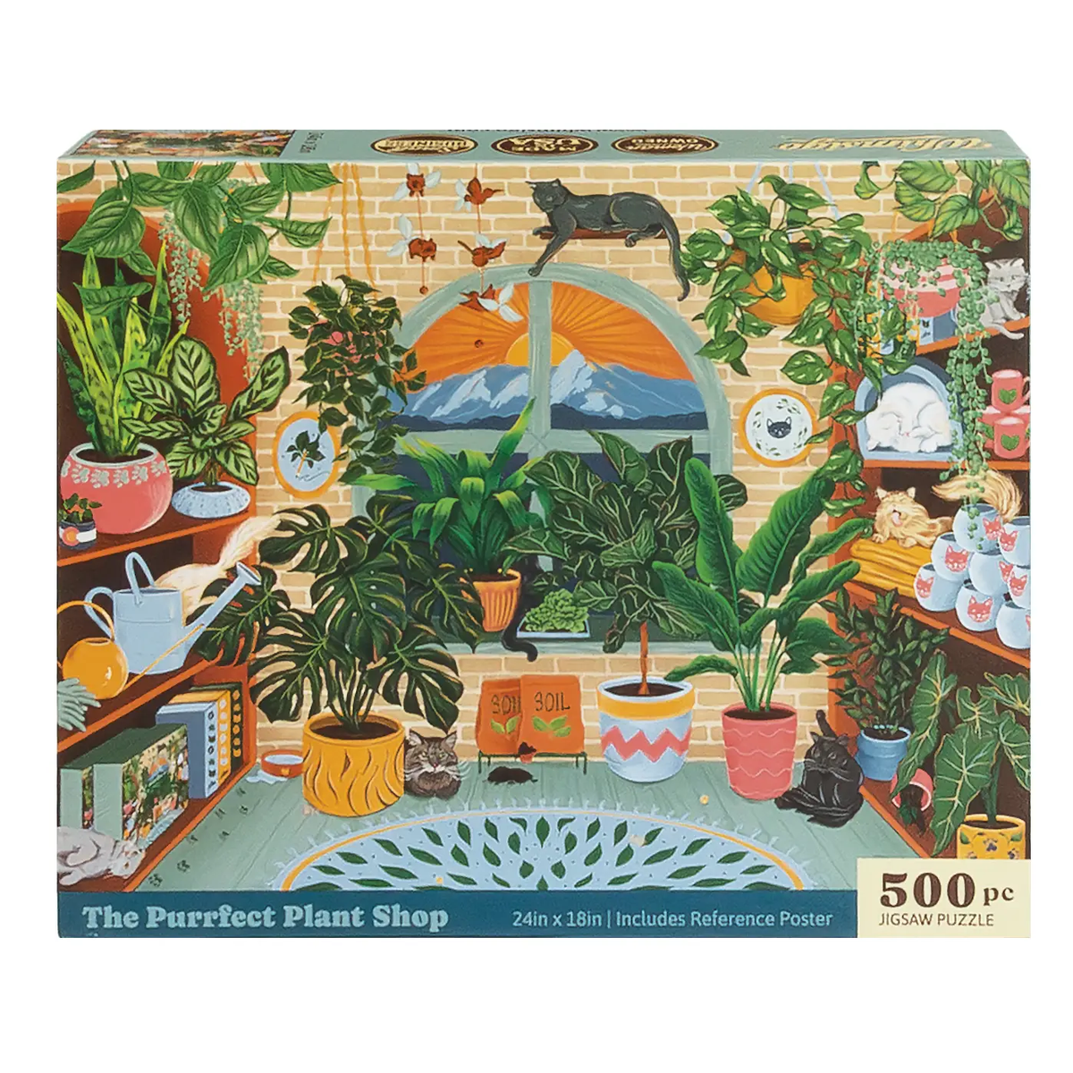 The Purrfect Plant Shop 500pc