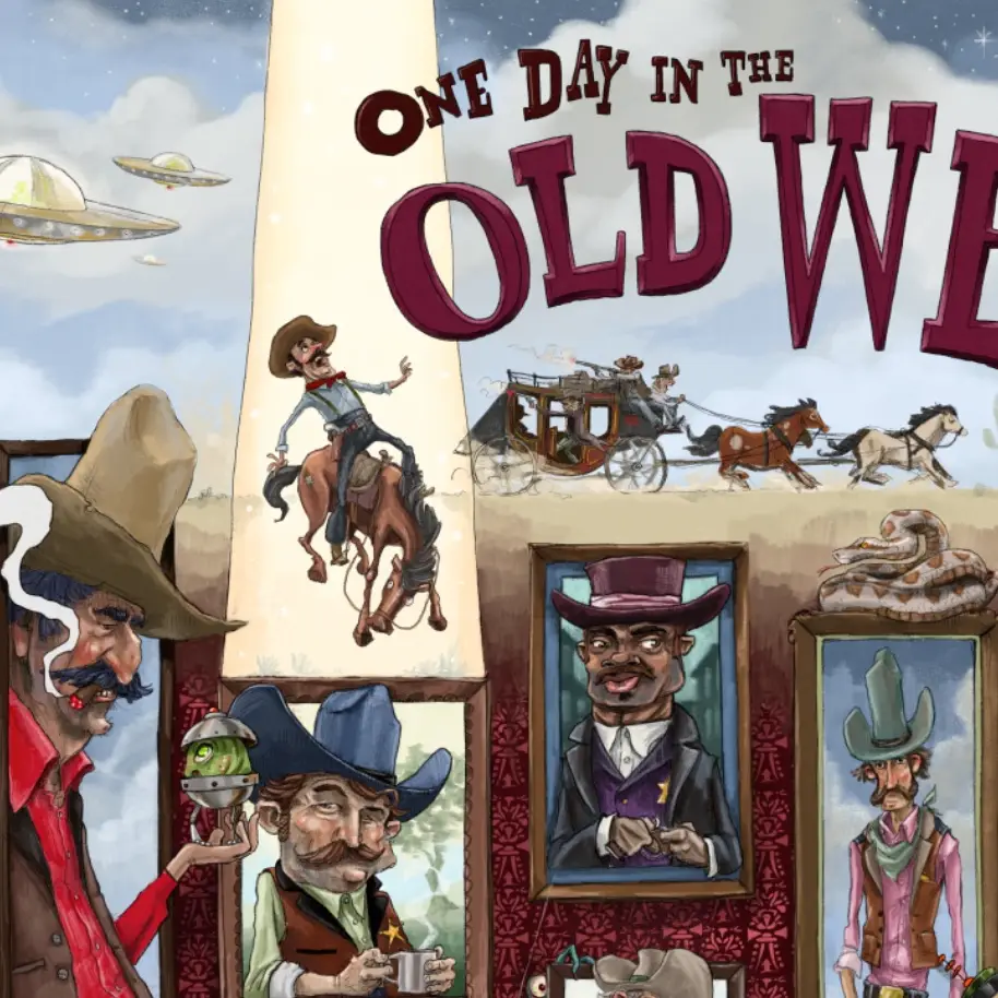 One Day in the Old West 1000pc