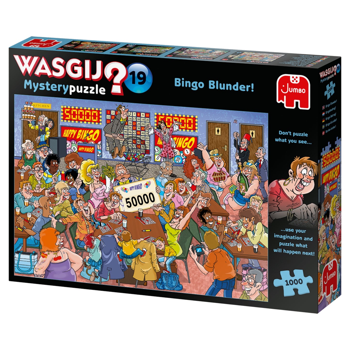 Wasgij Mystery 19 Bingo Blunder 1000pc