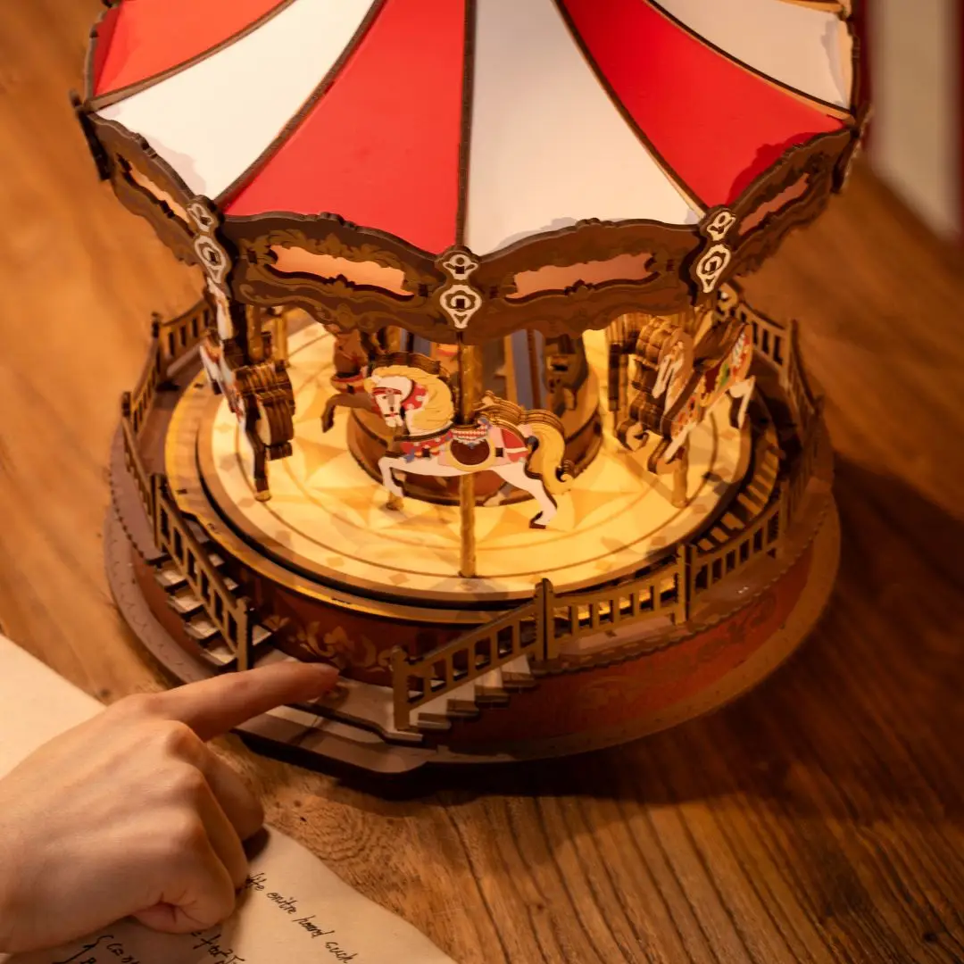 Mechanical Music Box: Classic Carousel