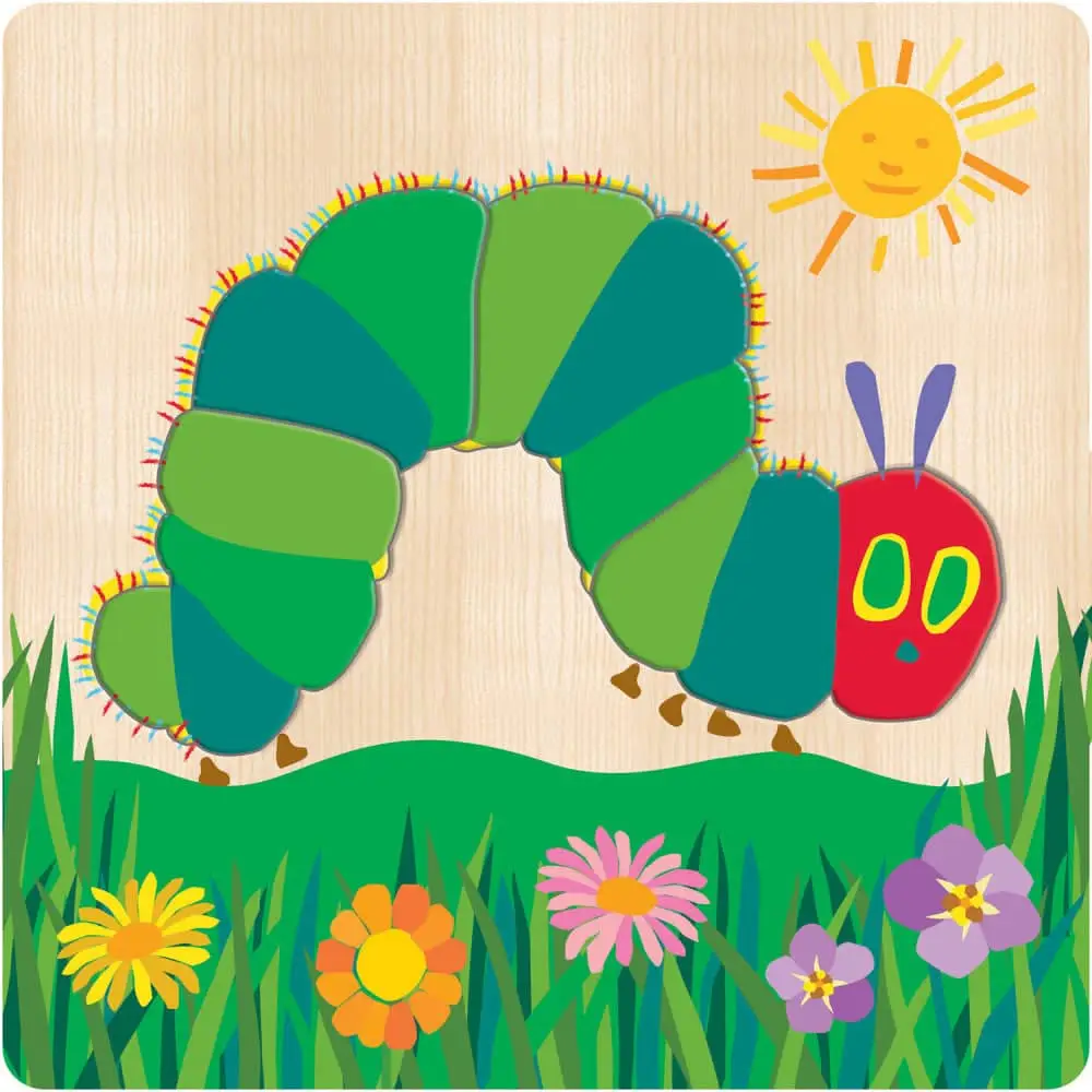 Eric Carle Chunky Wood Puzzles 4-pack