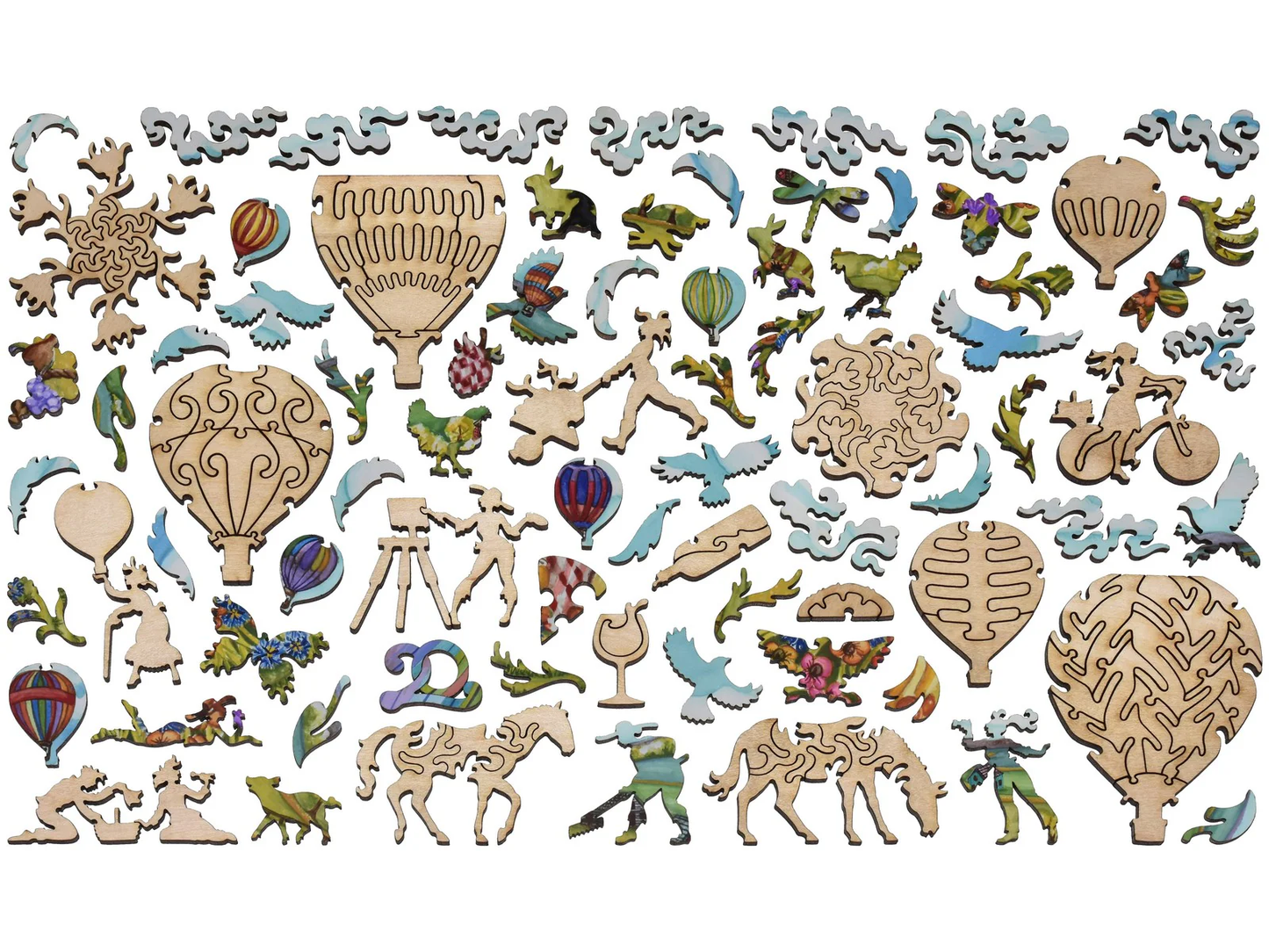 Balloons over Farmland 568pc