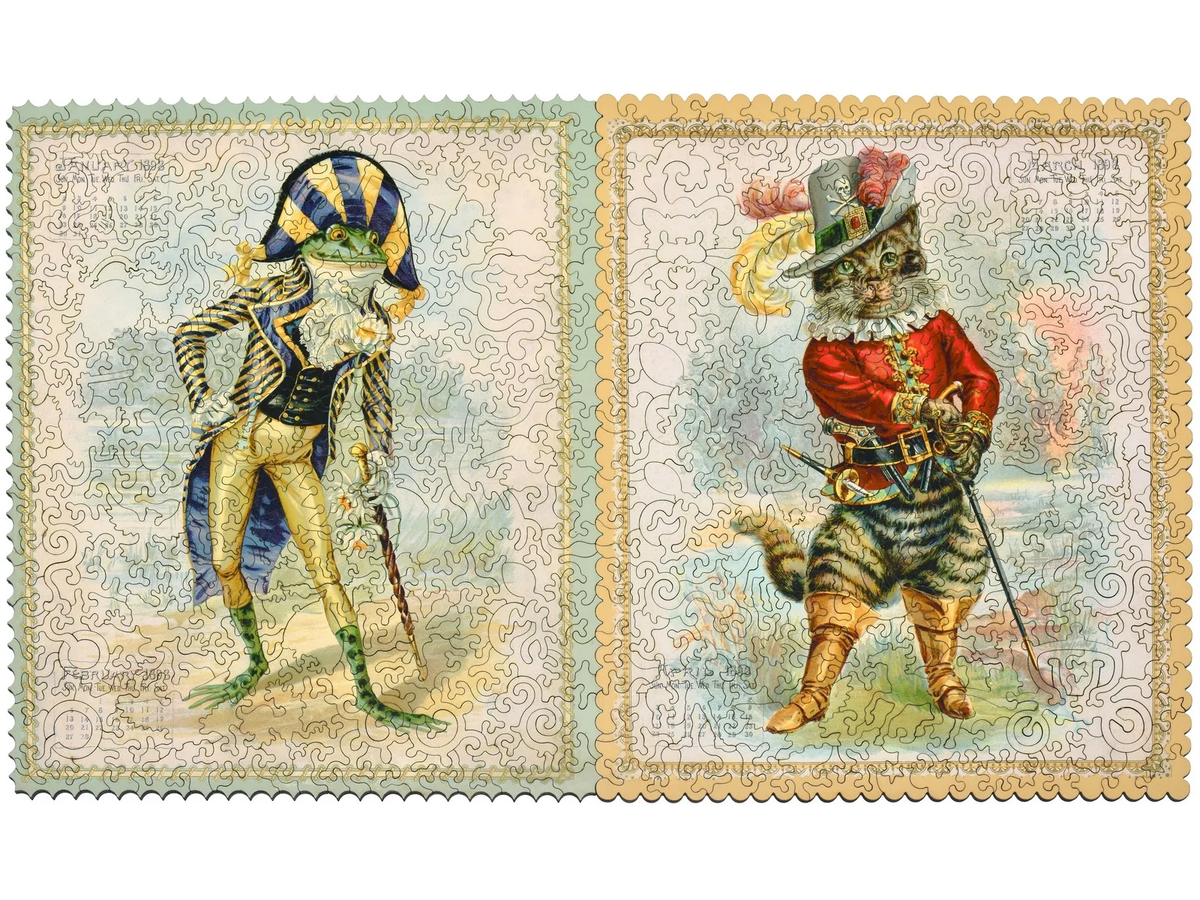 A Frog He Would A Wooing Go & Puss in Boots [Limited Time Release] 494pc