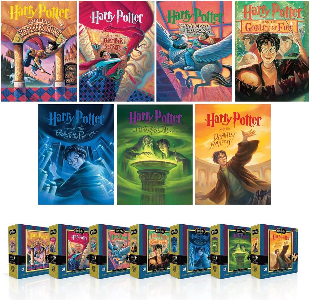 Harry Potter Mini Puzzle Collector's Set 7x100pc