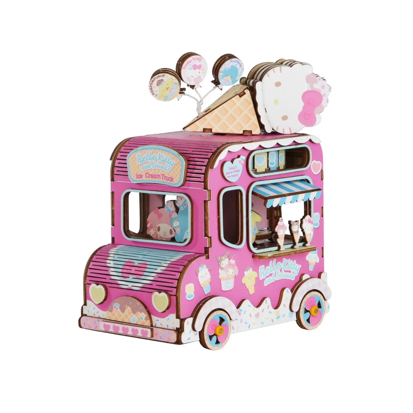 Mechanical Music Box: Hello Kitty Ice Cream Truck