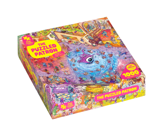 The Puzzled Patron 1000pc