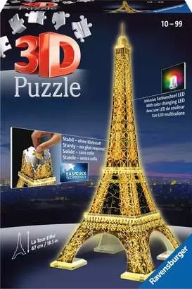 Eiffel Tower Night Edition 3D