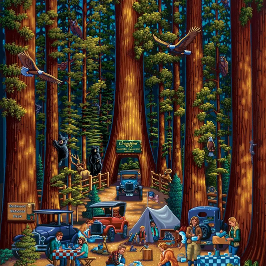 Dowdle: Redwood National Park Personal Puzzle 210pc