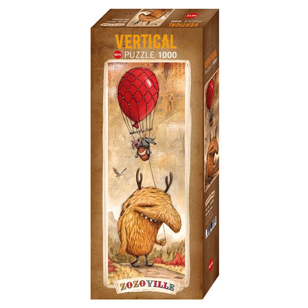 Zozoville, Red Balloon Panoramic 1000pc