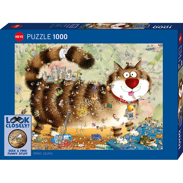 Look Closely!, At The Cat 1000pc