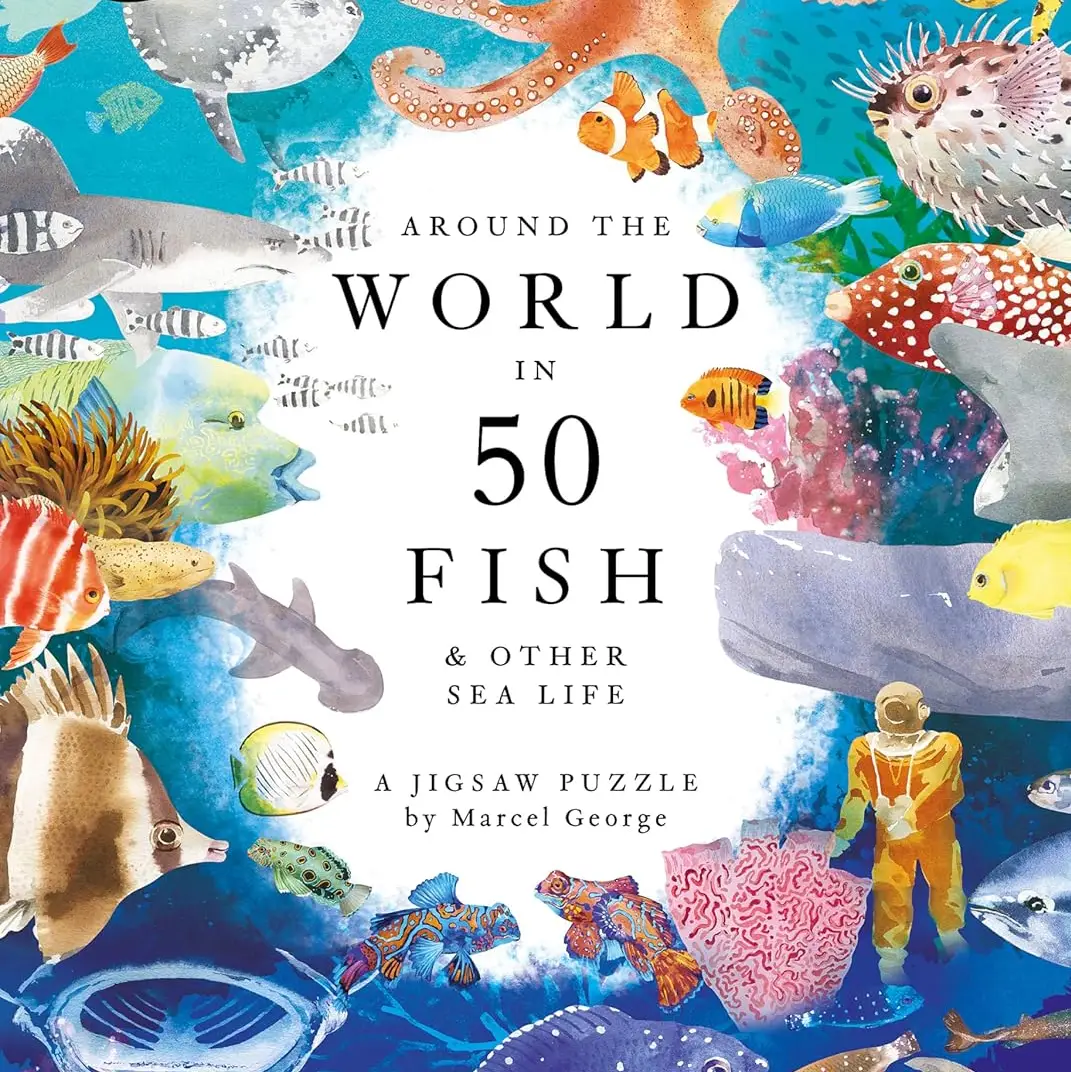 Around the World in 50 Fish 1000pc