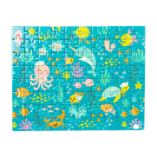 Sealife Puzzle in a Tube 80pc