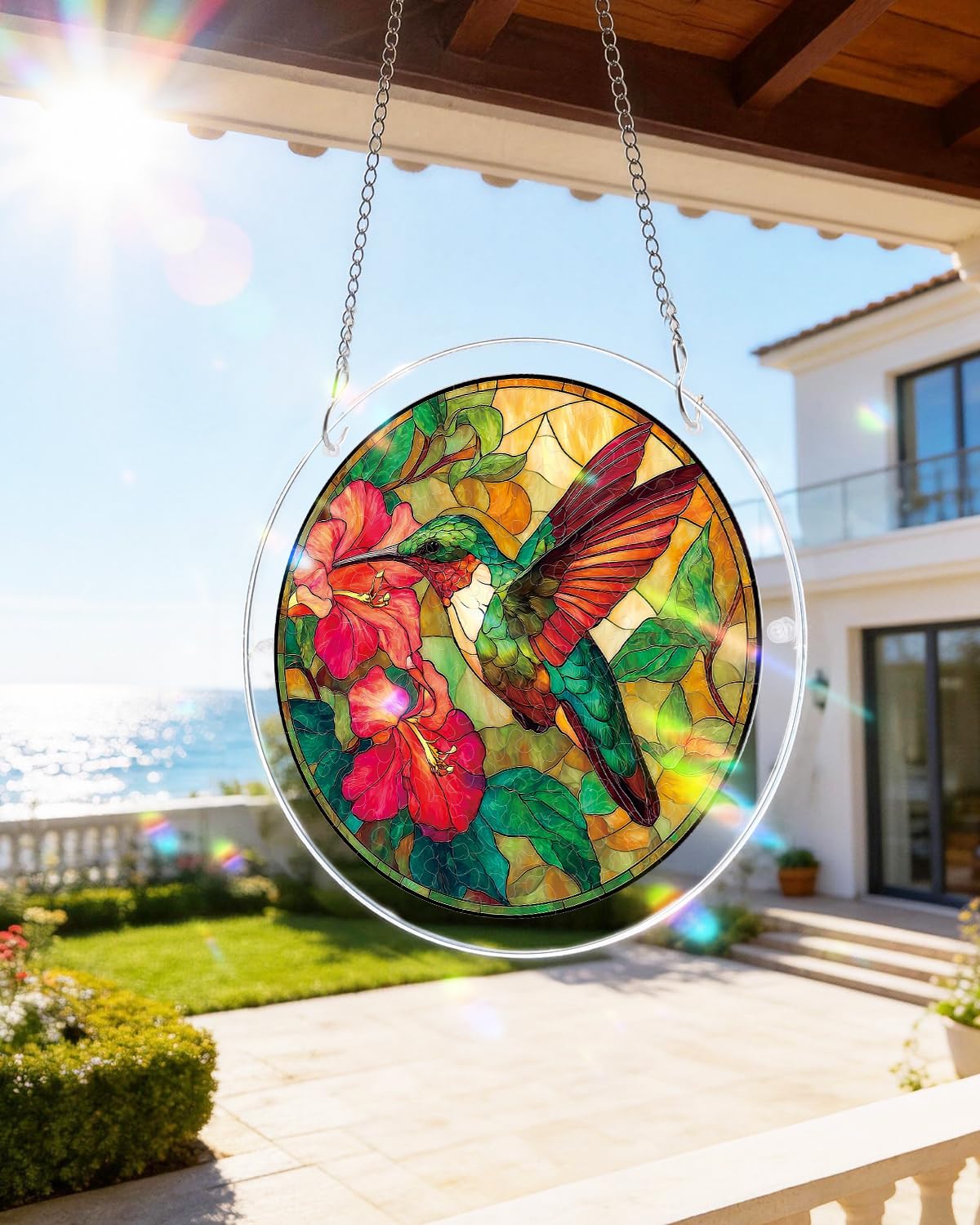 Acrylic Jigsaw: Emerald Flame Hummingbird 83pc