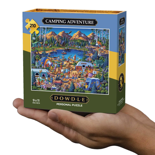 Dowdle: Camping Adventure Personal Puzzle 210pc