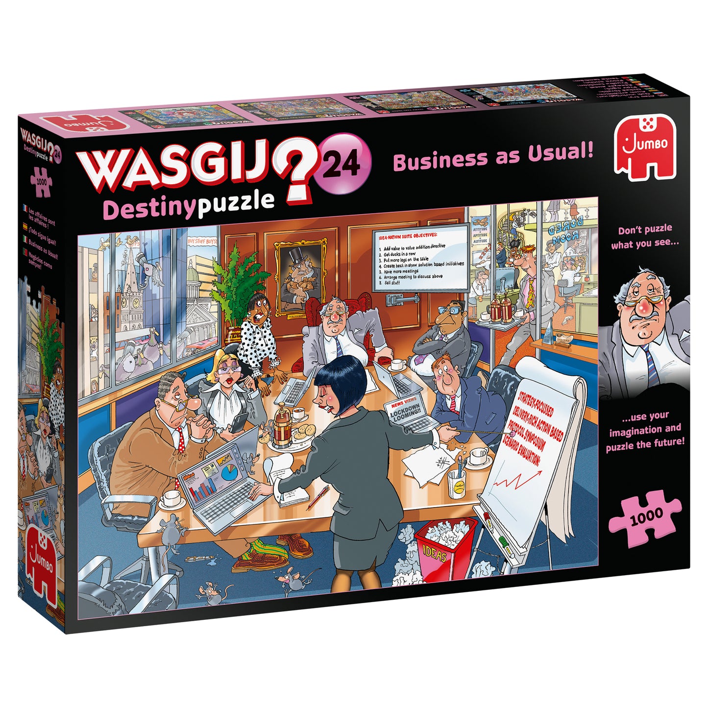 Wasgij Destiny 24 Business as Usual! 1000pc