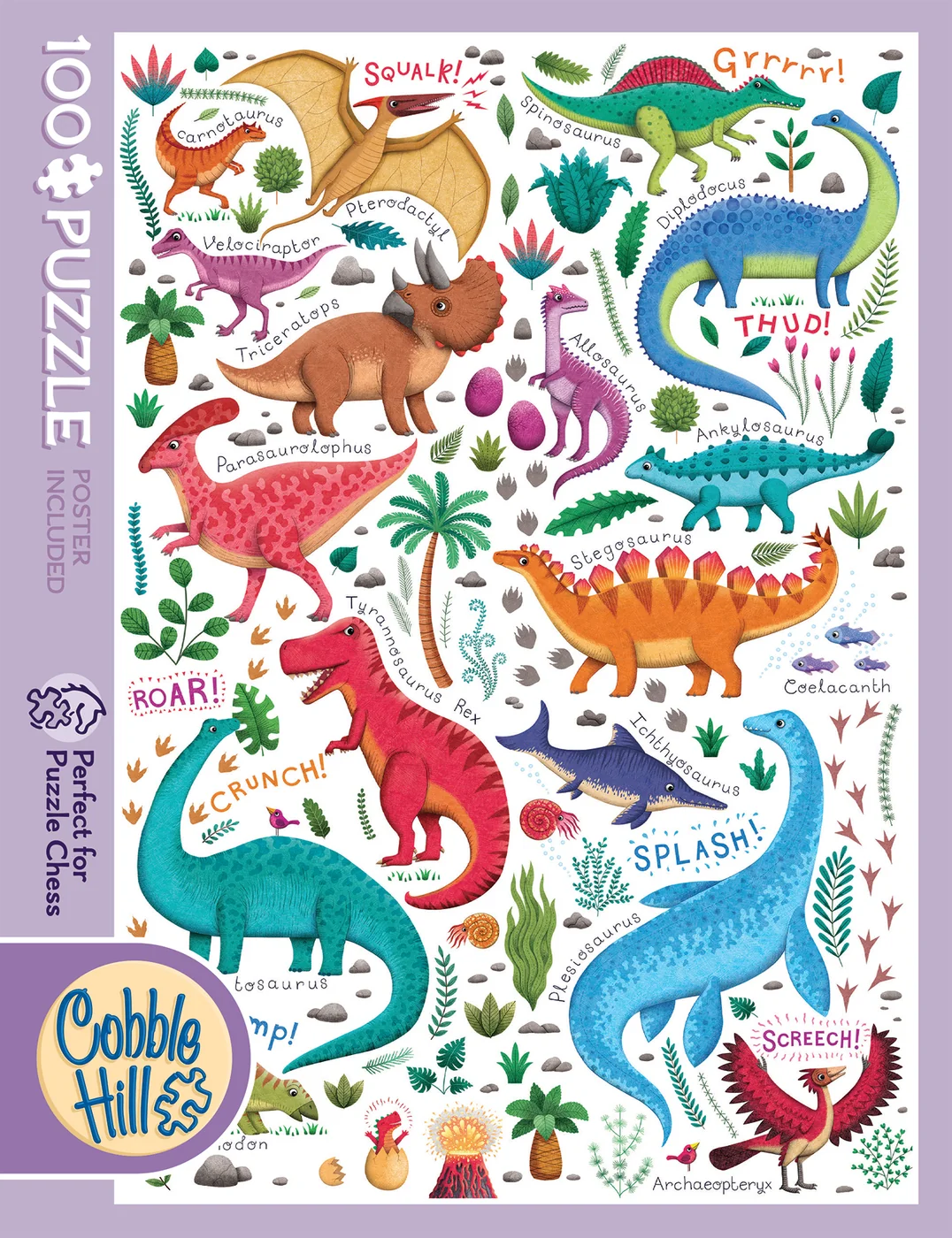 Puzzle Chess: Rawr! 100pc