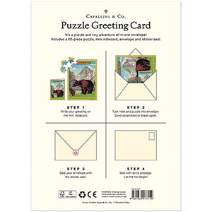 National Parks Puzzle Greeting Card 60pc