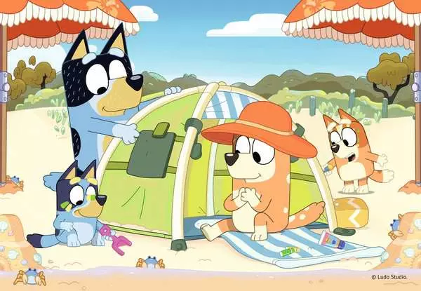 Bluey at the Beach 35pc