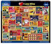 I Love Wine 1000pc