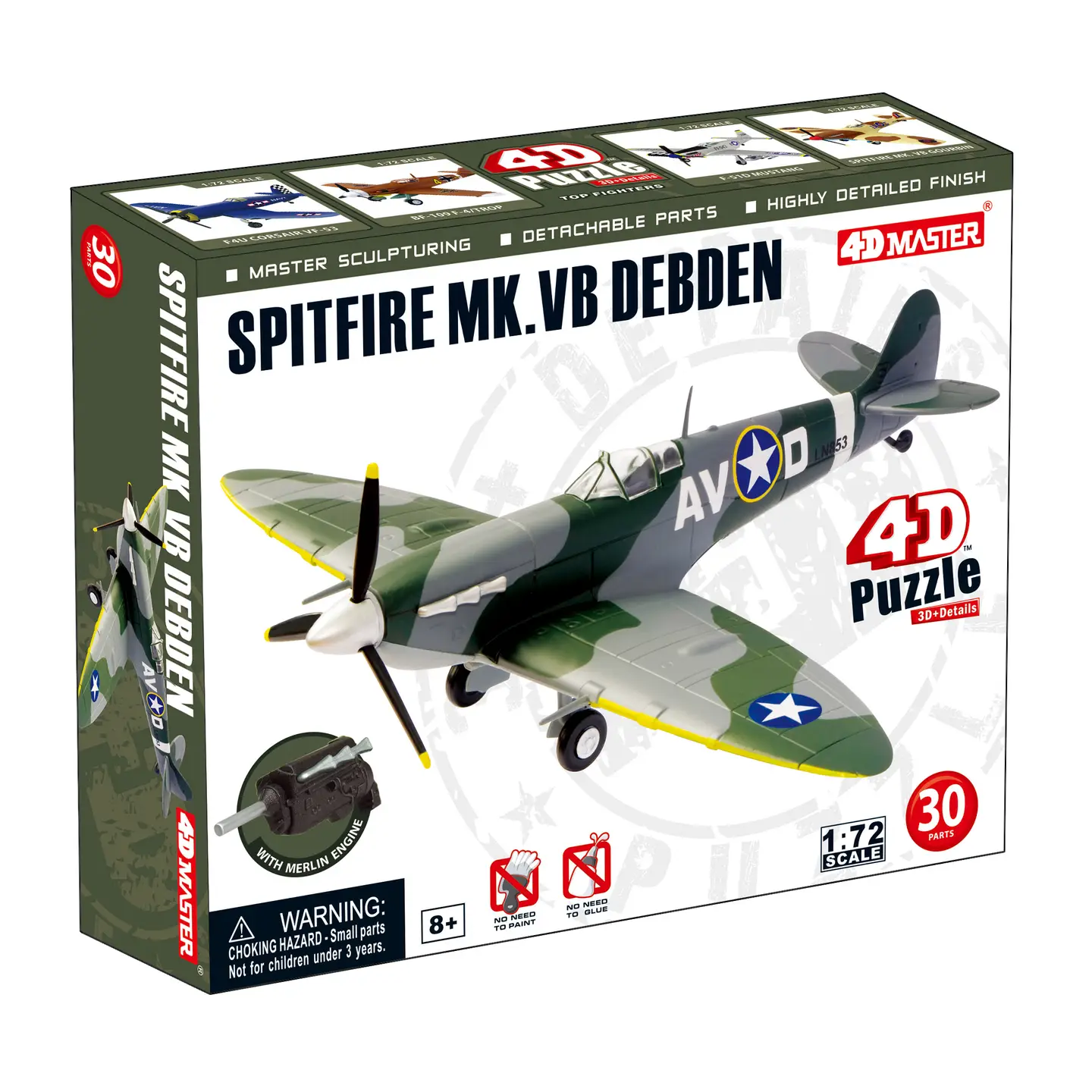 4D Spitfire MK.VB Debden 30pc