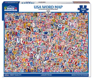 USA Word Map 500p