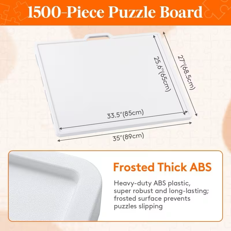 ABS Rotating Puzzle Board with Drawers for 1500pc