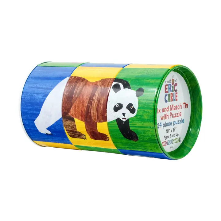 Eric Carle I Love Bears Mix & Match Tin 24pc