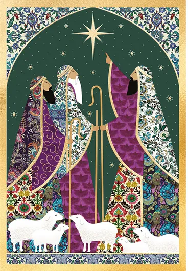 Nativity Mini - Three Shepherds 80pc