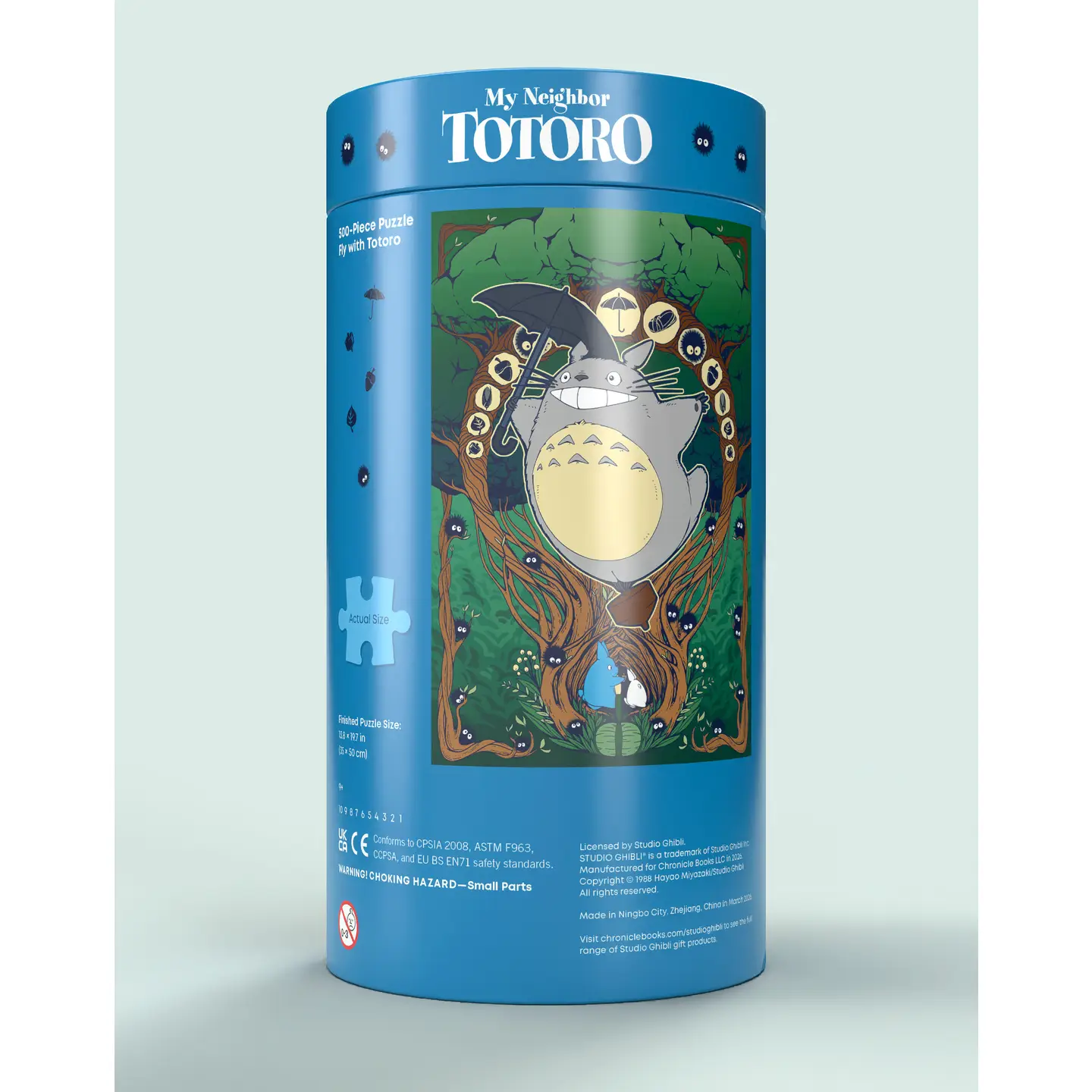 Studio Ghibli My Neighbor Totoro: Fly with Totoro (Tube) 500pc
