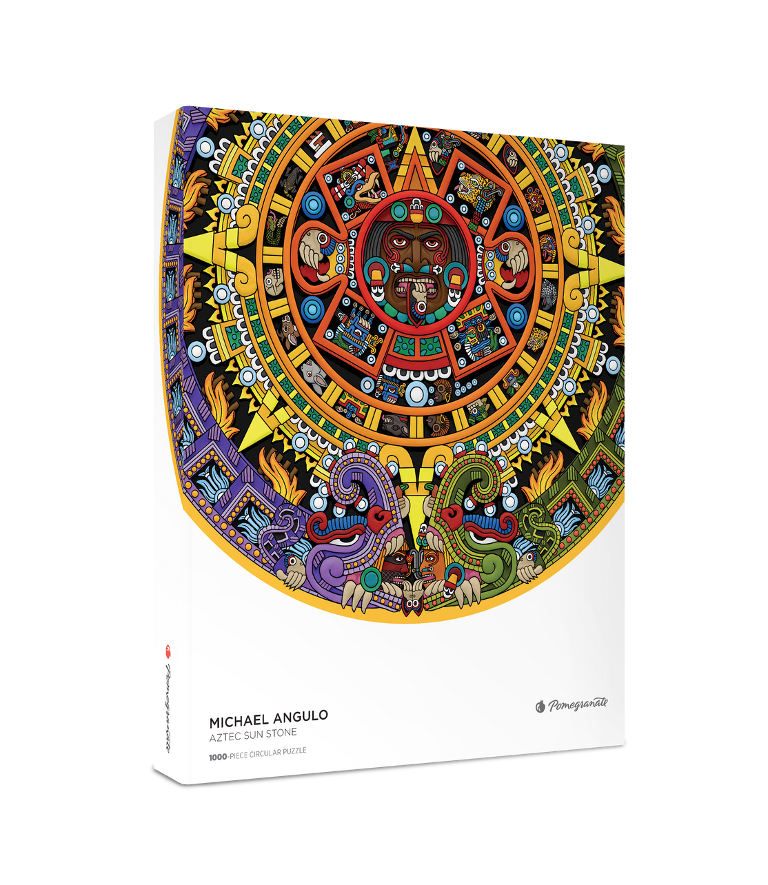 Michael Angulo: Aztec Sun Stone Circular 1000pc