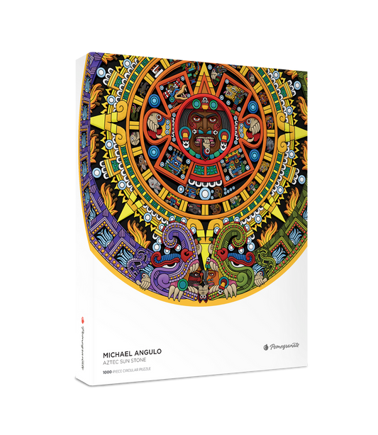 Michael Angulo: Aztec Sun Stone Circular 1000pc