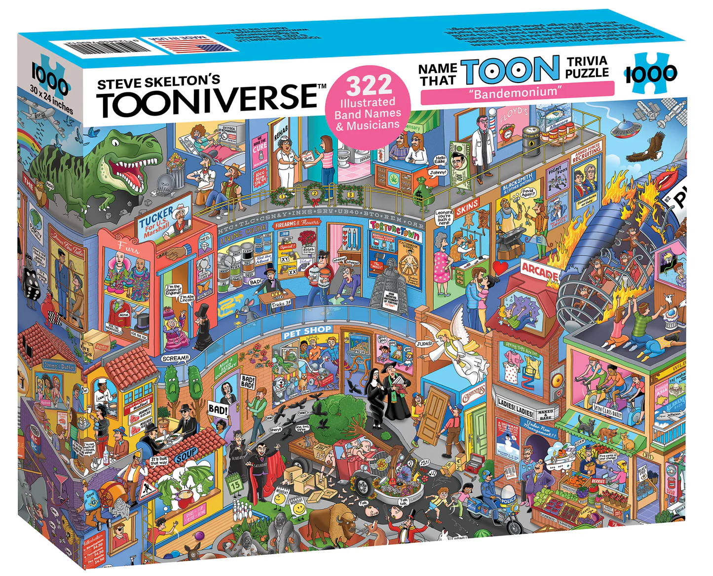 Bandemonium 1000pc