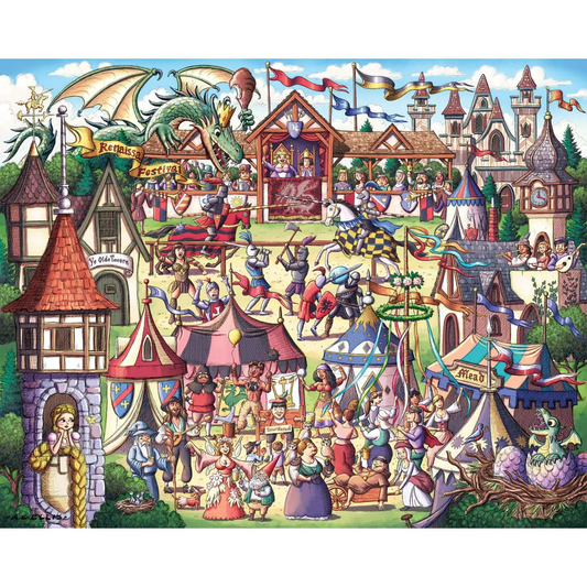 Renaissance Fair Personal Puzzle 210pc