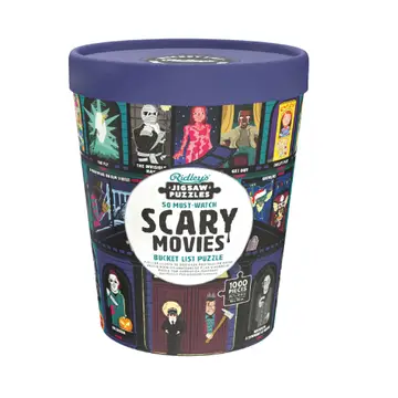 50 Must Watch Scary Movie Bucket List 1000pc